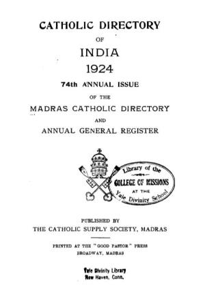 Catholic Directory