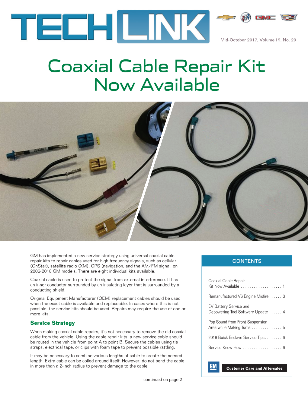 Coaxial Cable Repair Kit