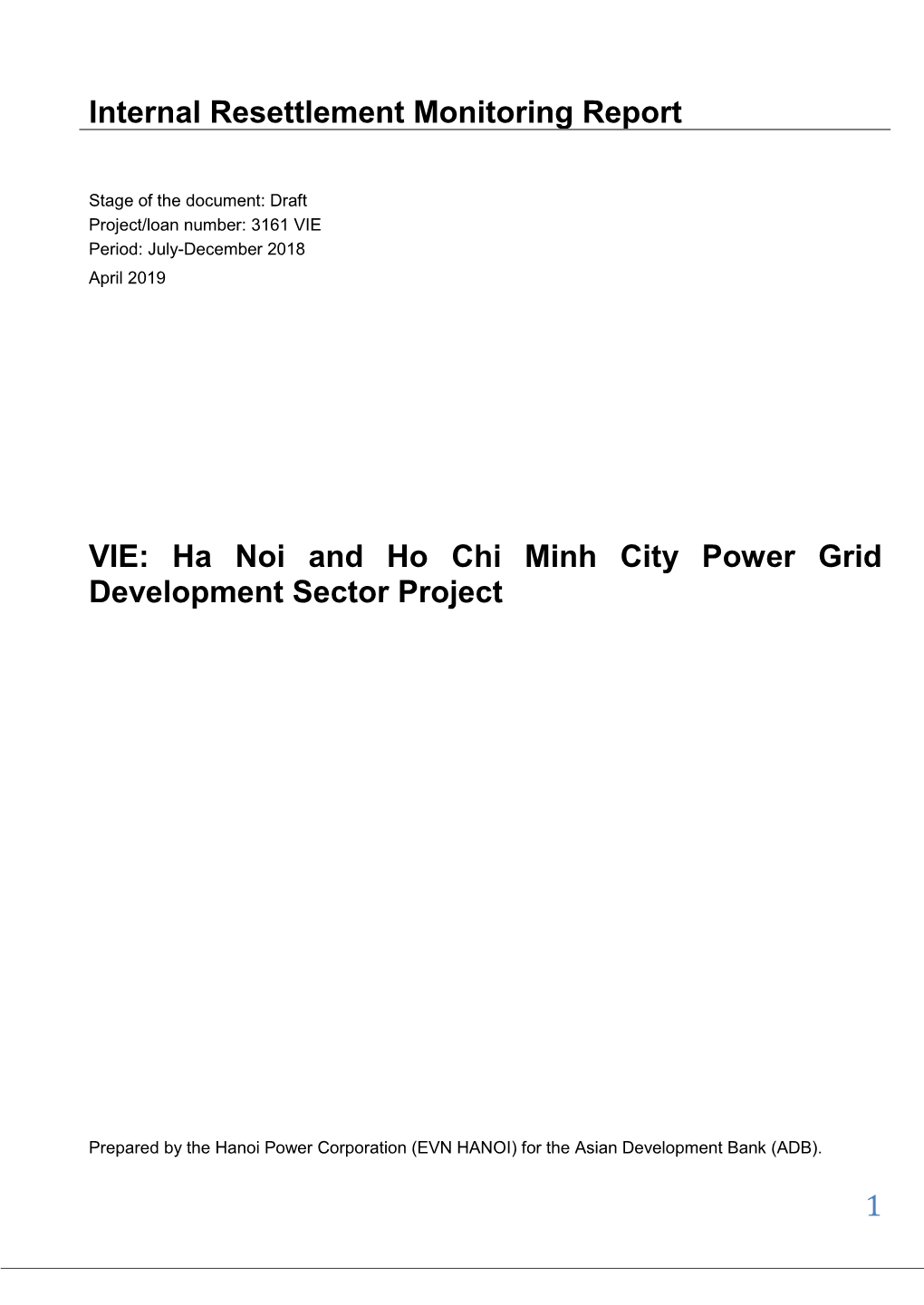 46391-001: Ha Noi and Ho Chi Minh City Power Grid Development