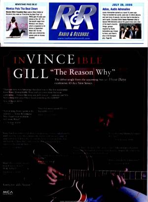 "The Reason Wh.R 11 L R GIL the Debut Single from the Upcoming Ix)\ ,T T / L C'se' Days FEATURING 43 ALL NEW SONGS