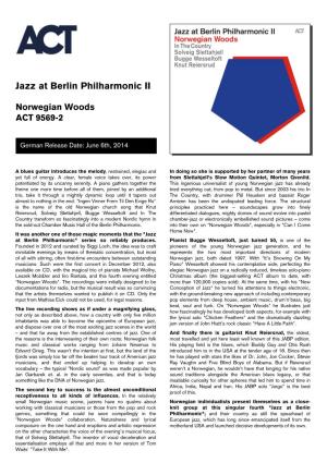 Jazz at Berlin Philharmonic II