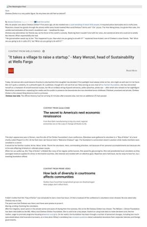 Mary Wenzel, Head of Sustainability at Wells Fargo