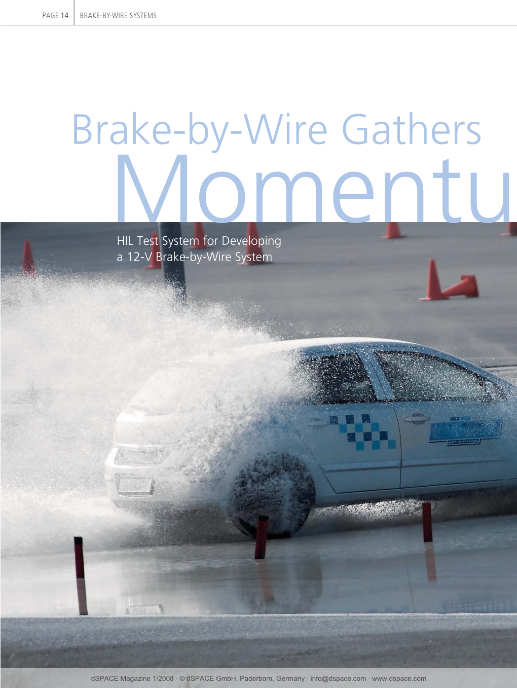 Continental: Brake-By-Wire Gathers Momentum