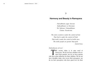 Harmony and Beauty in Ramayana 3