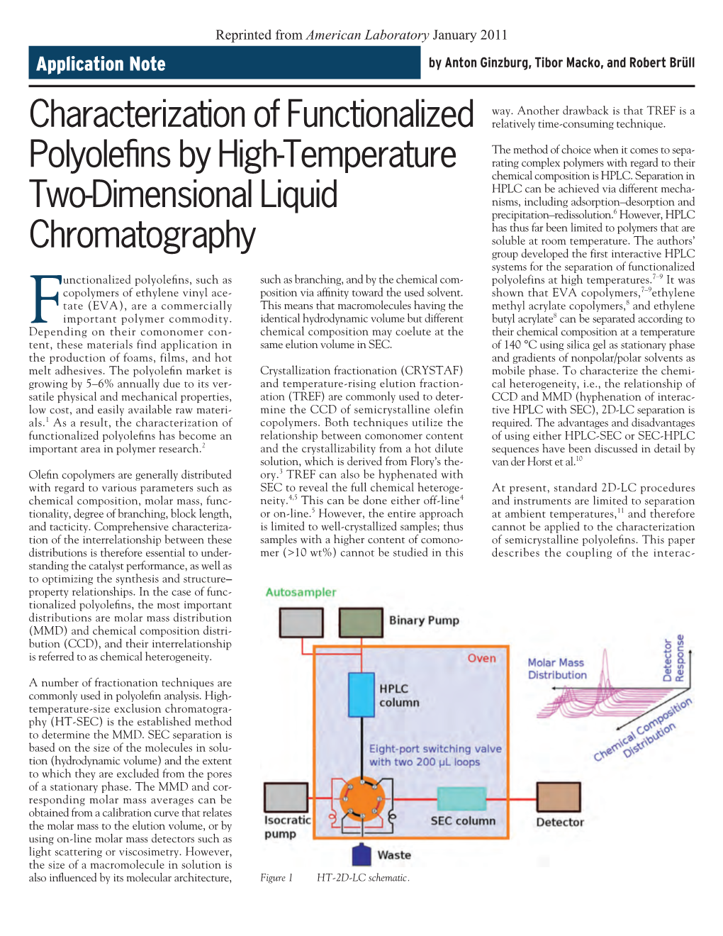 Characterization of Functionalized Polyolefins by High