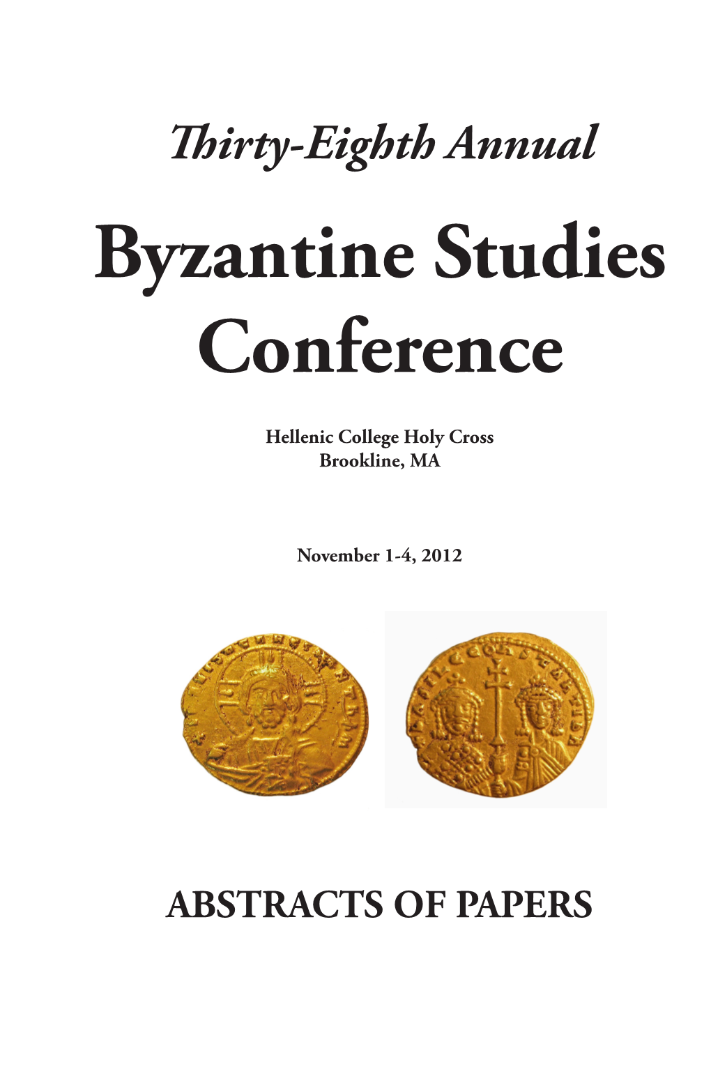 Byzantine Studies Conference