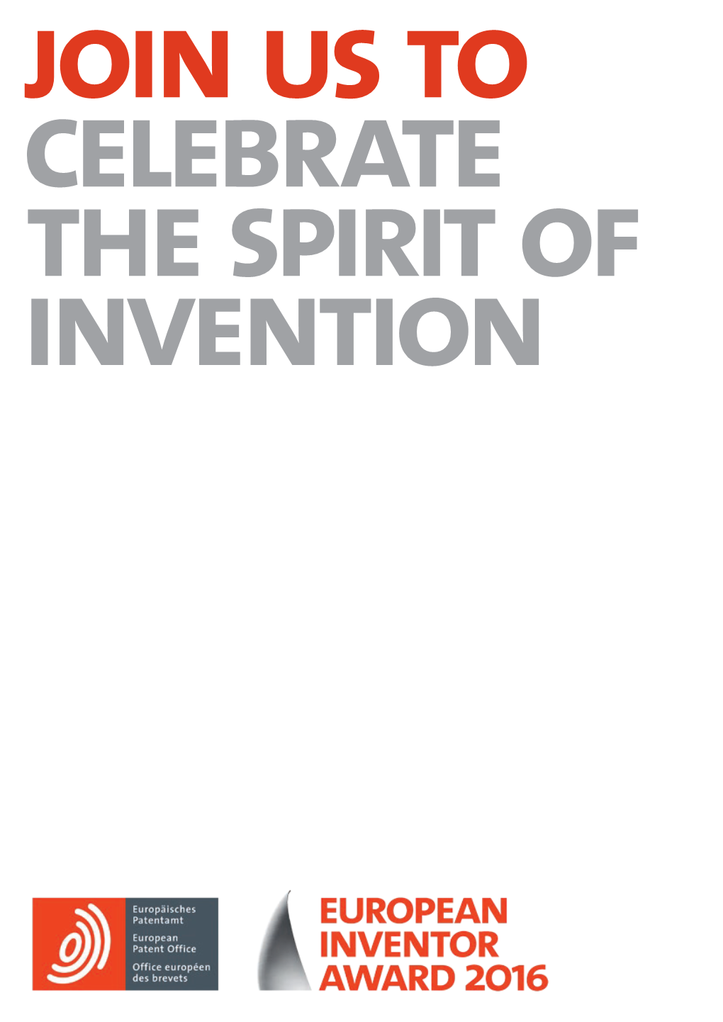 Inventor Award – Innovation Takes Centre Stage