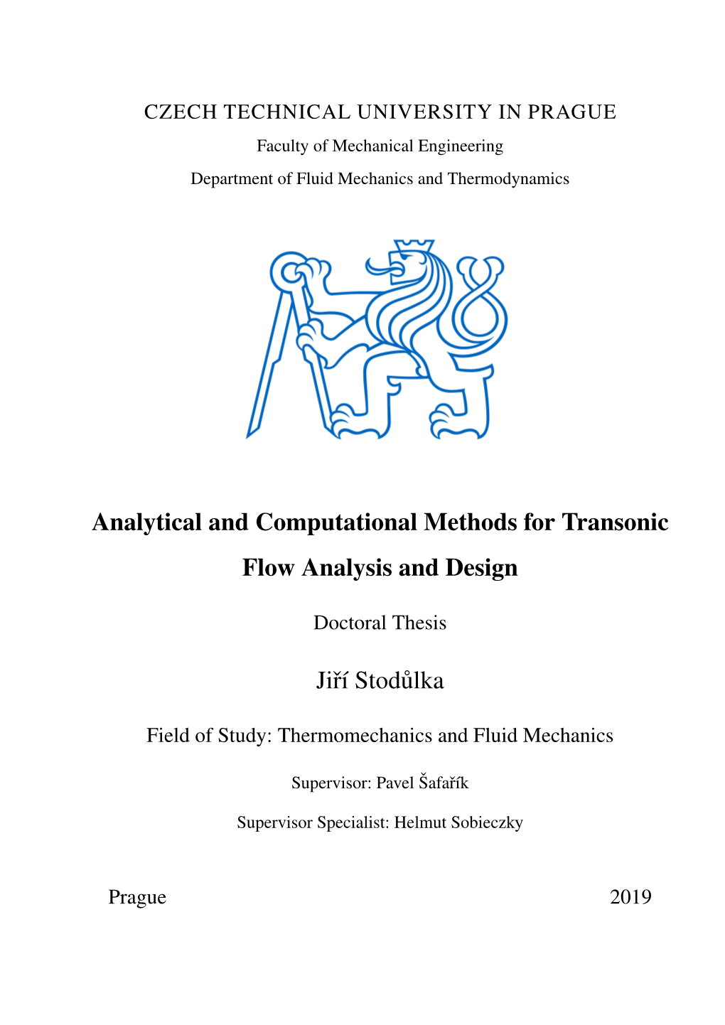 Analytical and Computational Methods for Transonic Flow Analysis and Design