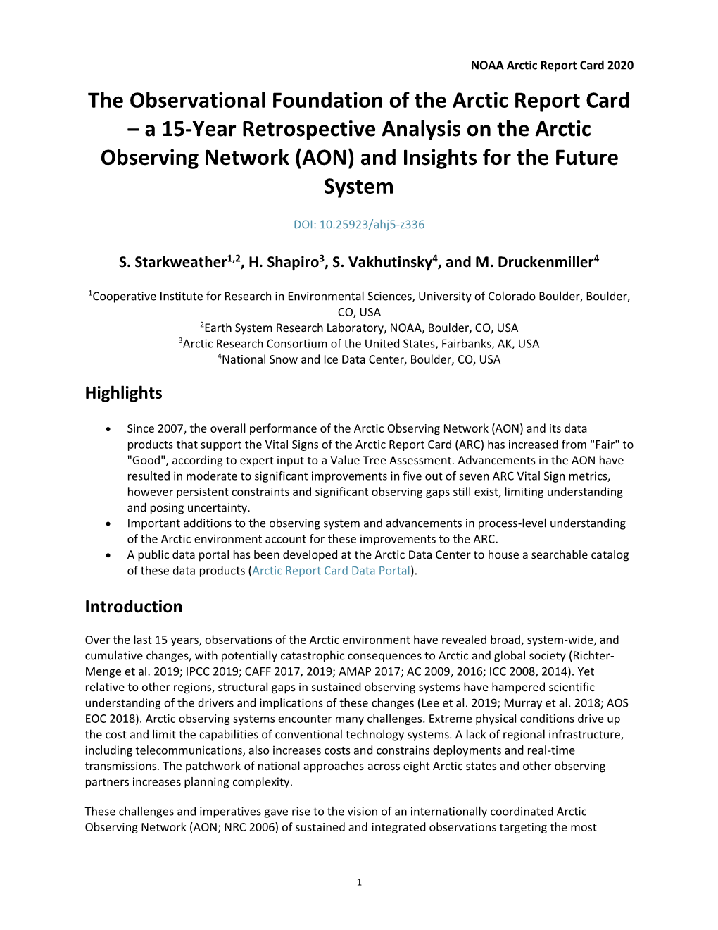 A 15-Year Retrospective Analysis on the Arctic Observing Network (AON) and Insights for the Future System