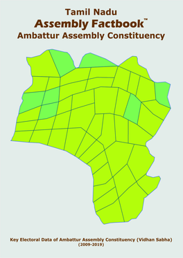 Ambattur Assembly Tamil Nadu Factbook