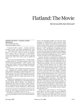 Flatland: the Movie Reviewed by Ian Stewart