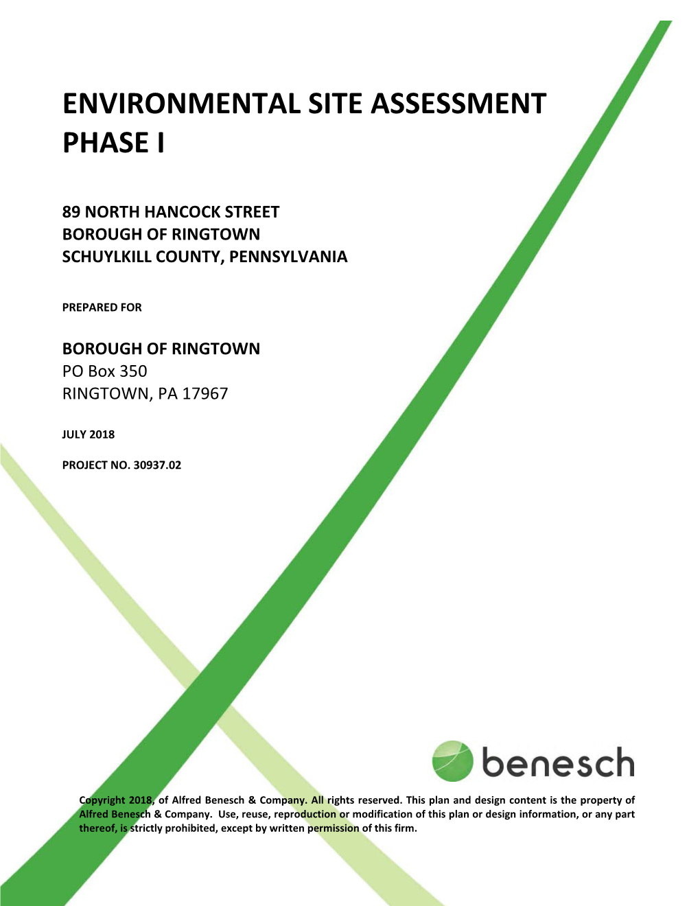 Phase I Environmental Assessment