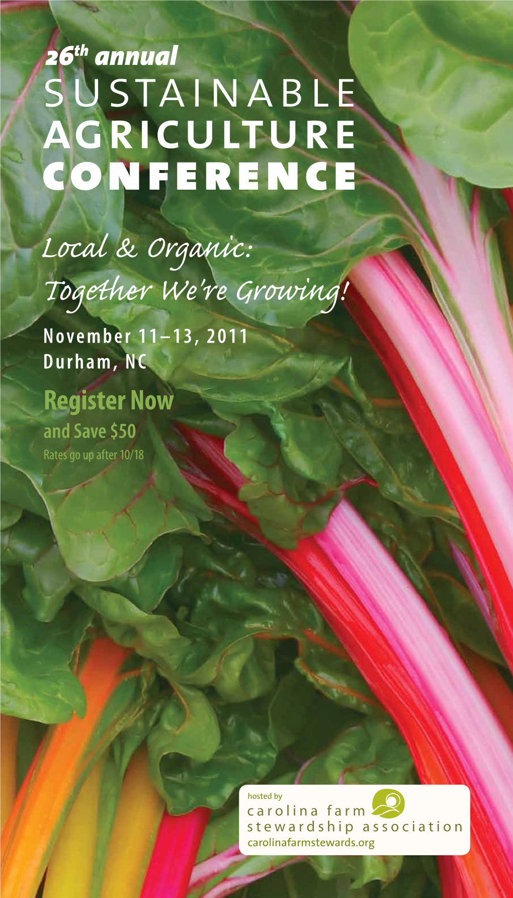 Local & Organic: Together We're Growing!