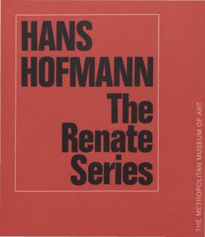 HANS HOFMANN Renate Series