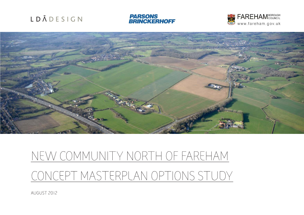 New Community North of Fareham Concept Masterplan Options Study