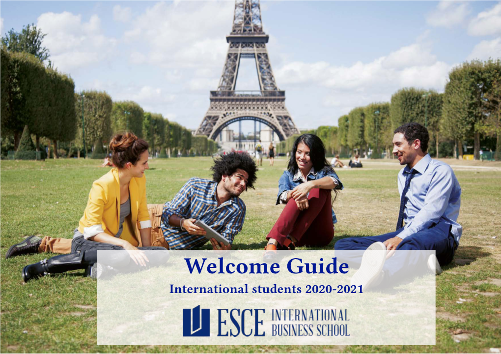 Welcome Guide International Students 2020-2021