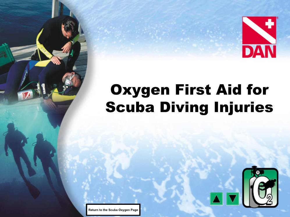 DAN Oxygen Provider Course Slide