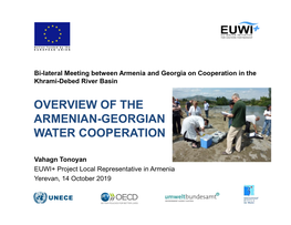 Overview of the Armenian-Georgian Water Cooperation