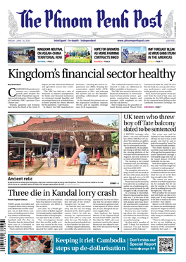 Kingdom's Financial Sector Healthy