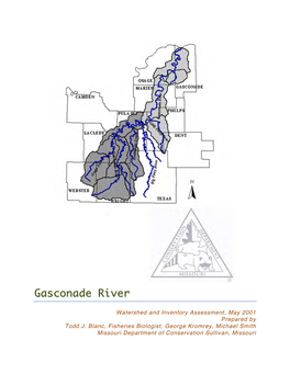 Gasconade River Watershed and Inventory Assessment