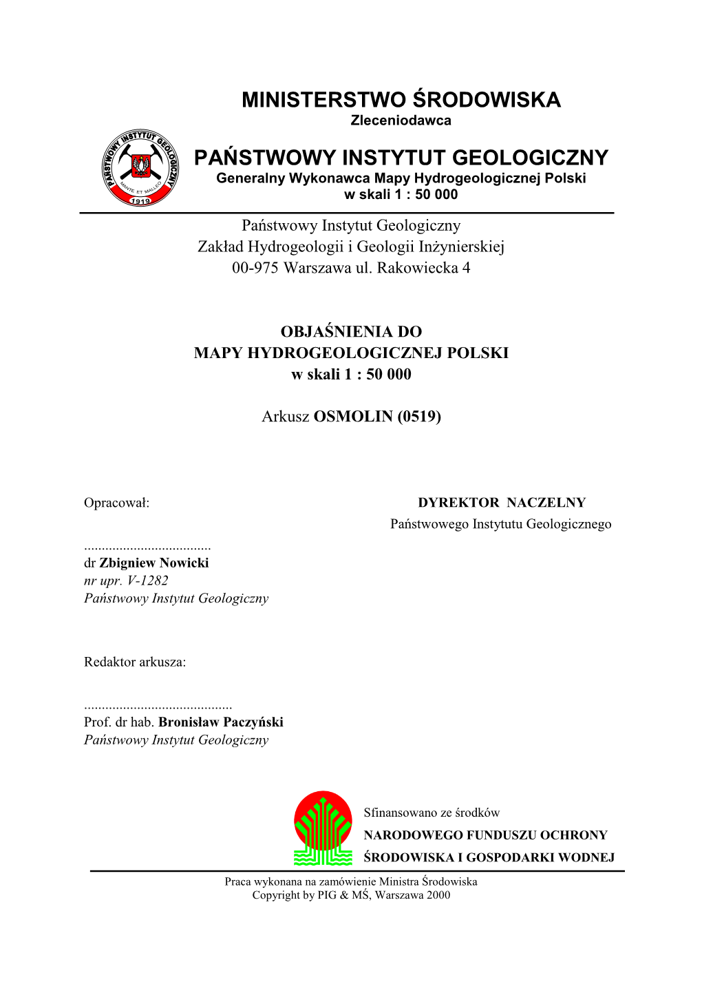 Ministerstwo Ochrony Środowiska