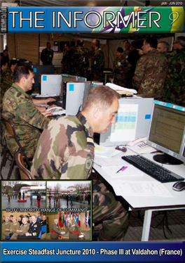 Exercise Steadfast Juncture 2010 - Phase III at Valdahon (France) the Informer