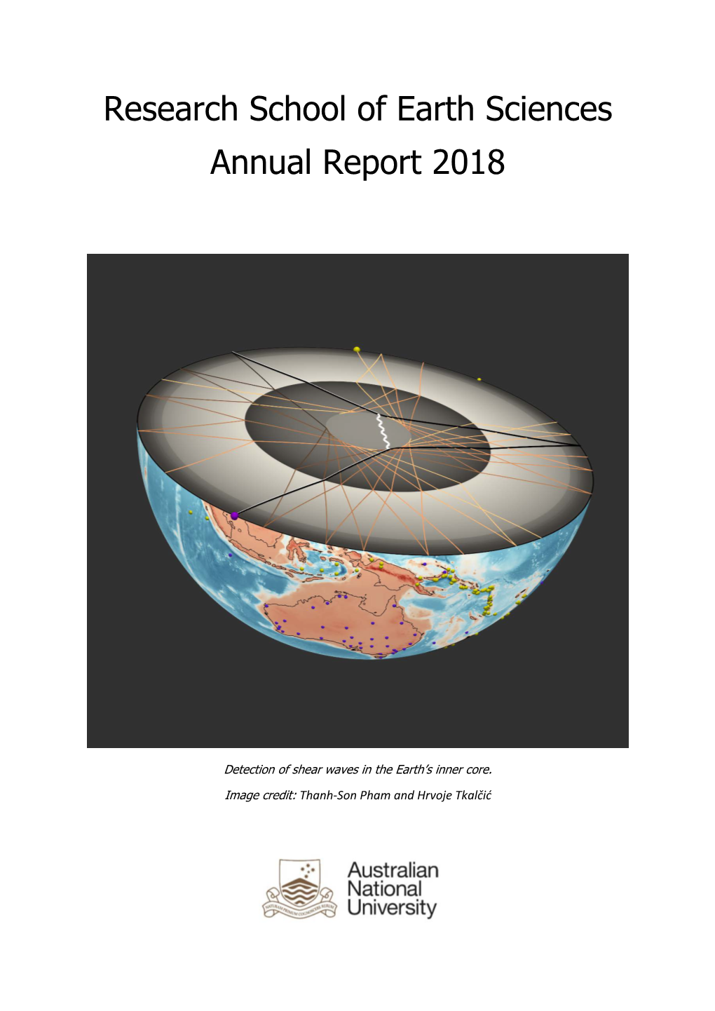 Research School of Earth Sciences Annual Report 2018