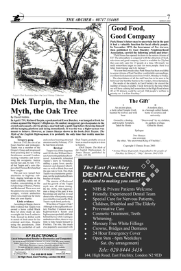 Dick Turpin, the Man, the Myth, the Oak Tree