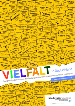 Zweisprachige Gemeinden: Plakat Im Format A2