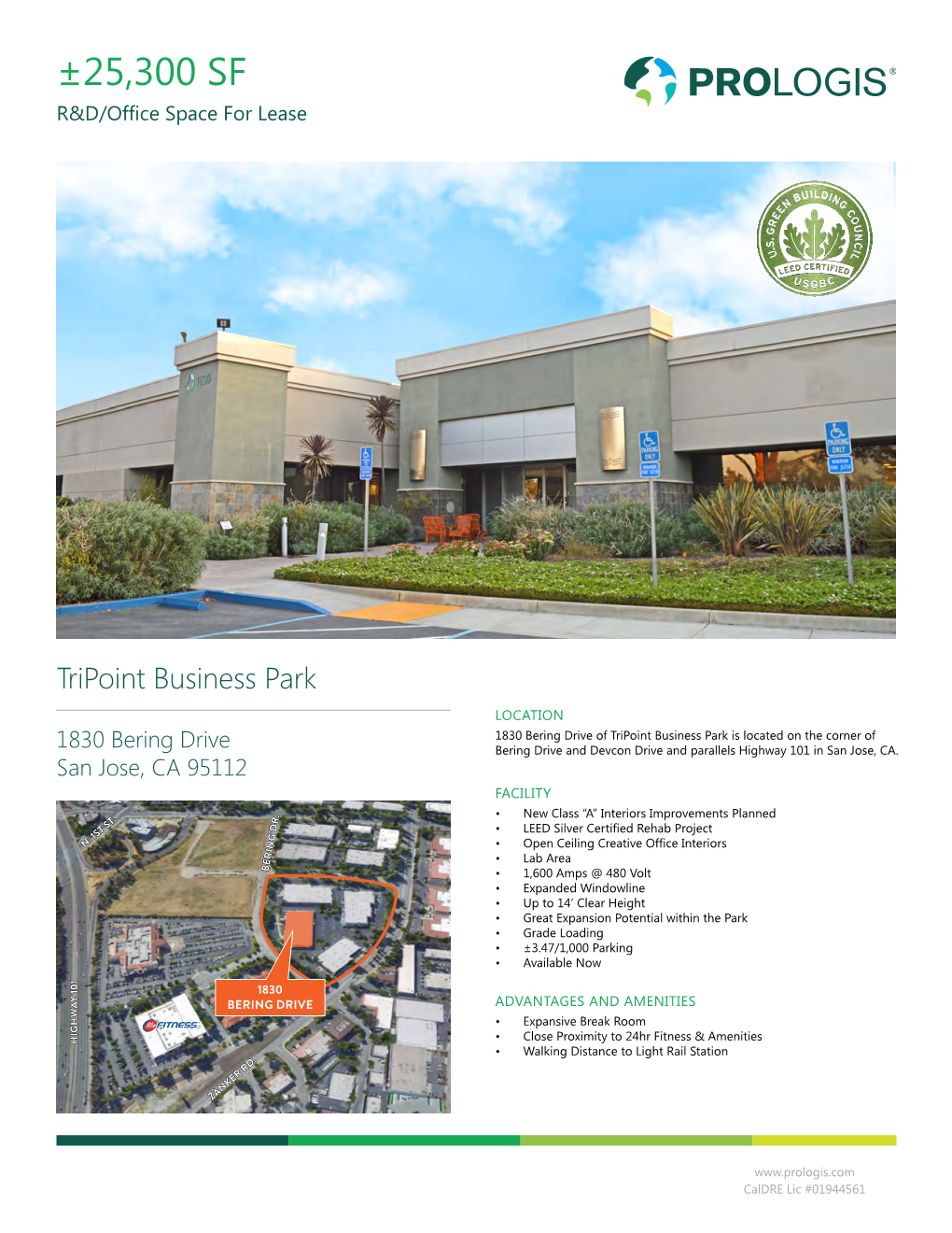 ±25,300 SF R&D/Office Space for Lease
