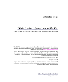 Distributed Services with Go Your Guide to Reliable, Scalable, and Maintainable Systems