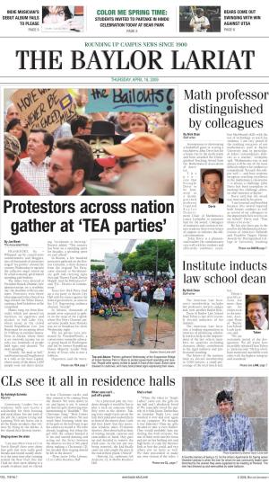Protestors Across Nation Gather at 'TEA Parties'