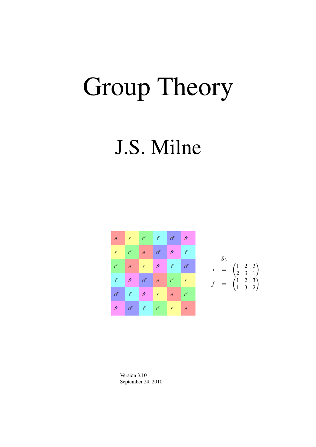 Group Theory