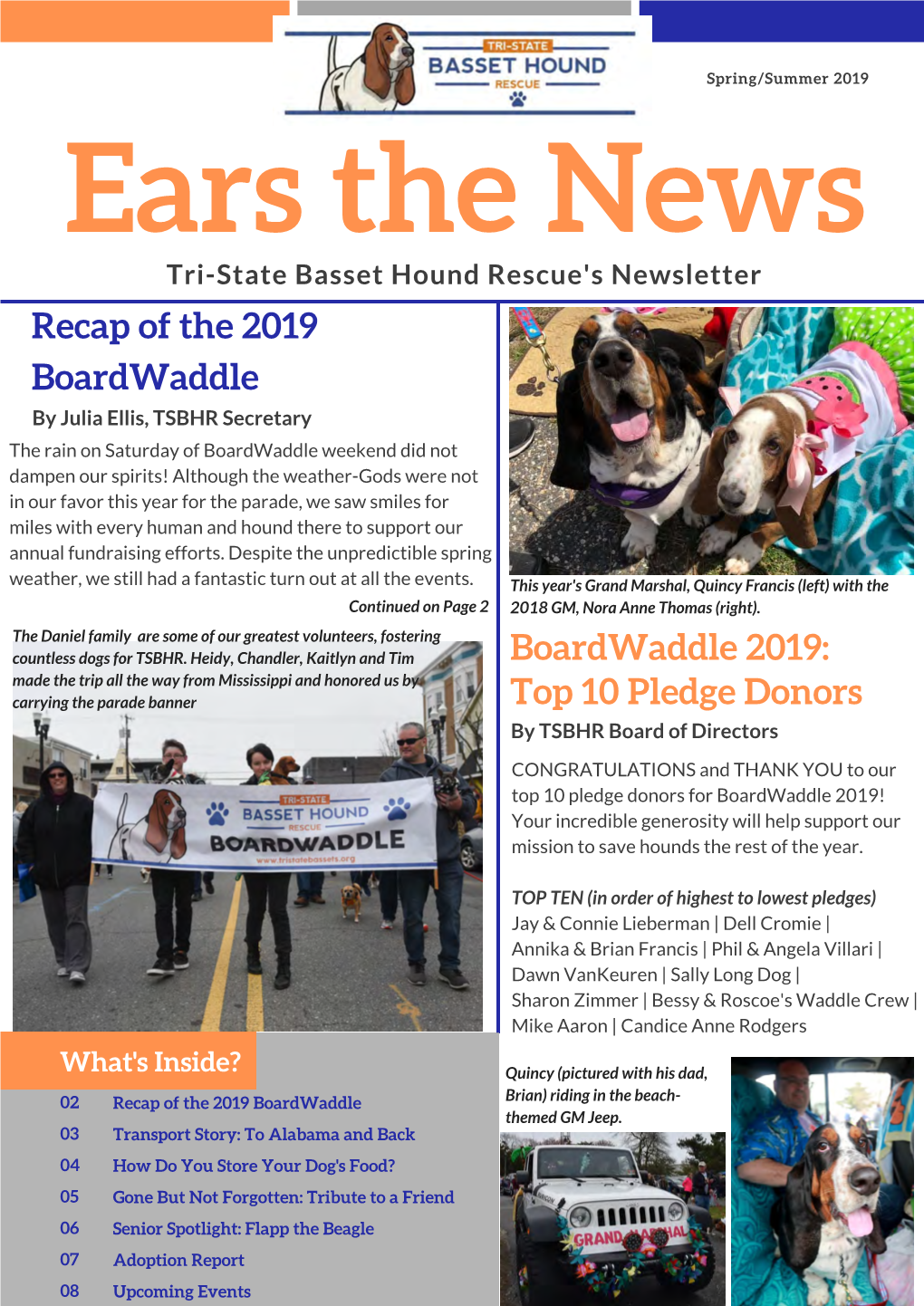 Ears the News Spring/Summer 2019