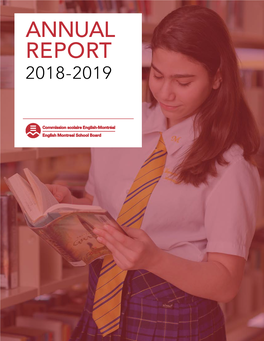ANNUAL REPORT 2018-2019 Table of Contents