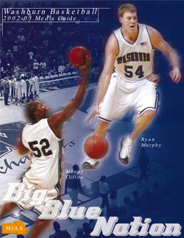Washburn Basketball 2002-03 Media Guide