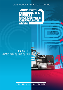 Press File Grand Prix De France 2019