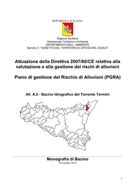 All. A.2 - Bacino Idrografico Del Torrente Termini