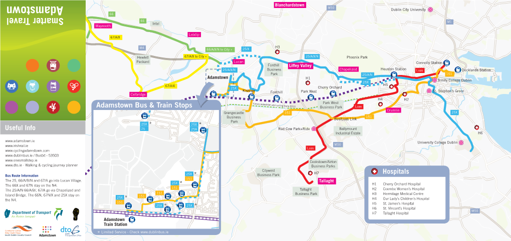 Adamstown Blanchardstown M50 Dublin City University