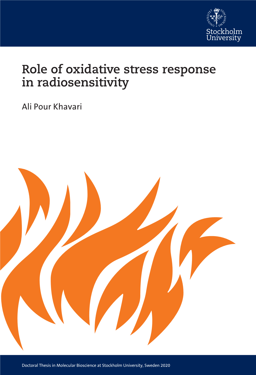 Role of Oxidative Stress Response in Radiosensitivity