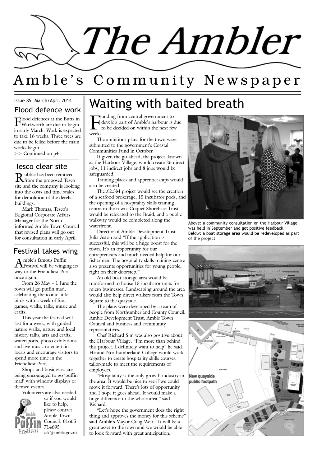 Amble's Community Newspaper