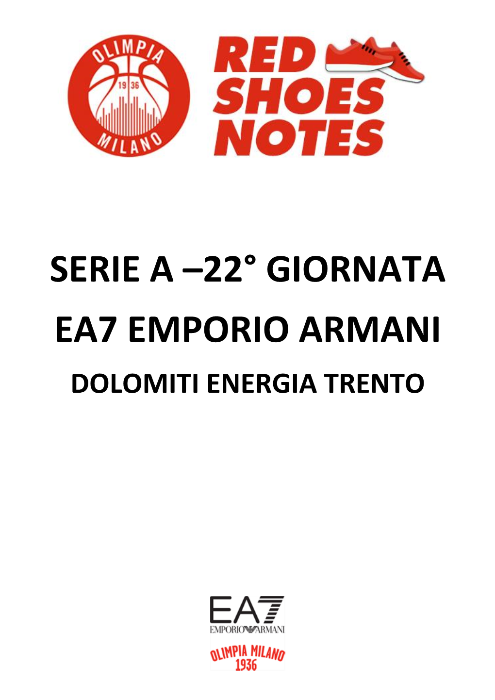 Milano-Trento Game Notes