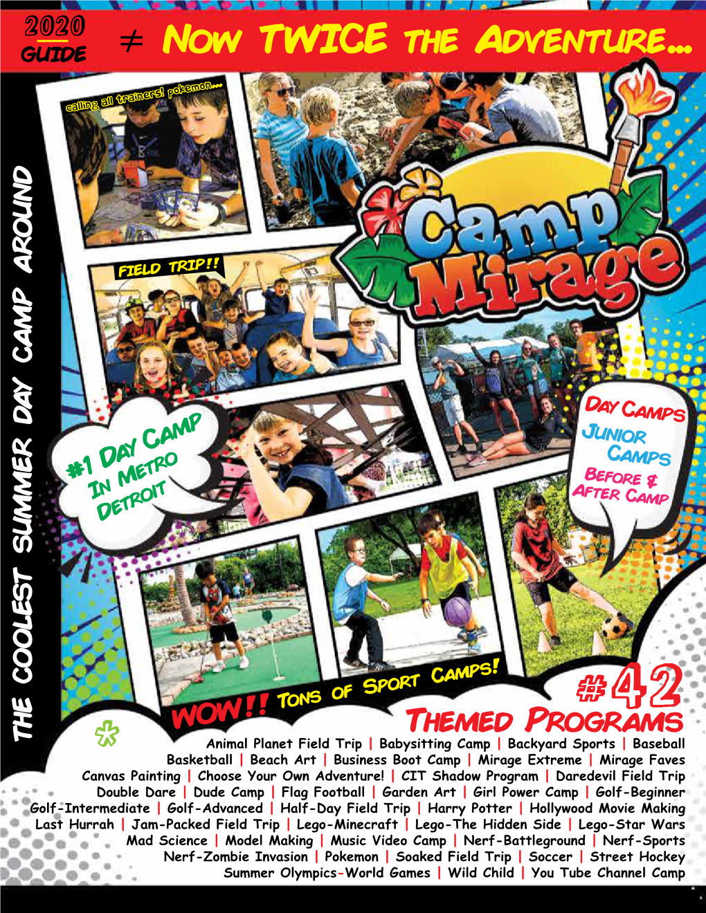 Tons of Sport Camps! WOW!! REGISTER ONLINE TODAY!