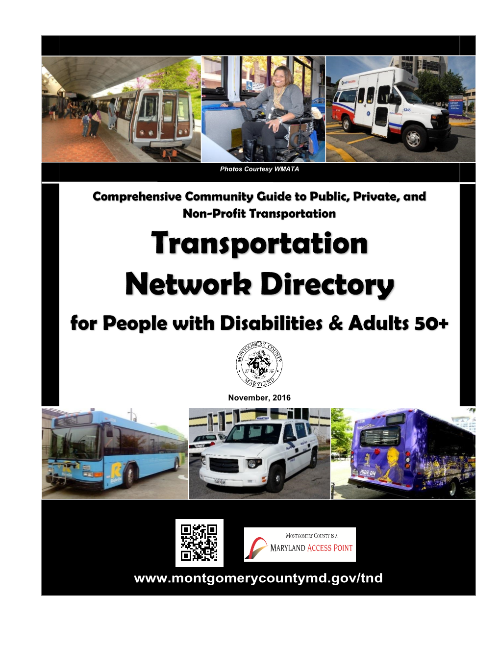 Transportation Network Directory for People with Disabilities & Adults 50+