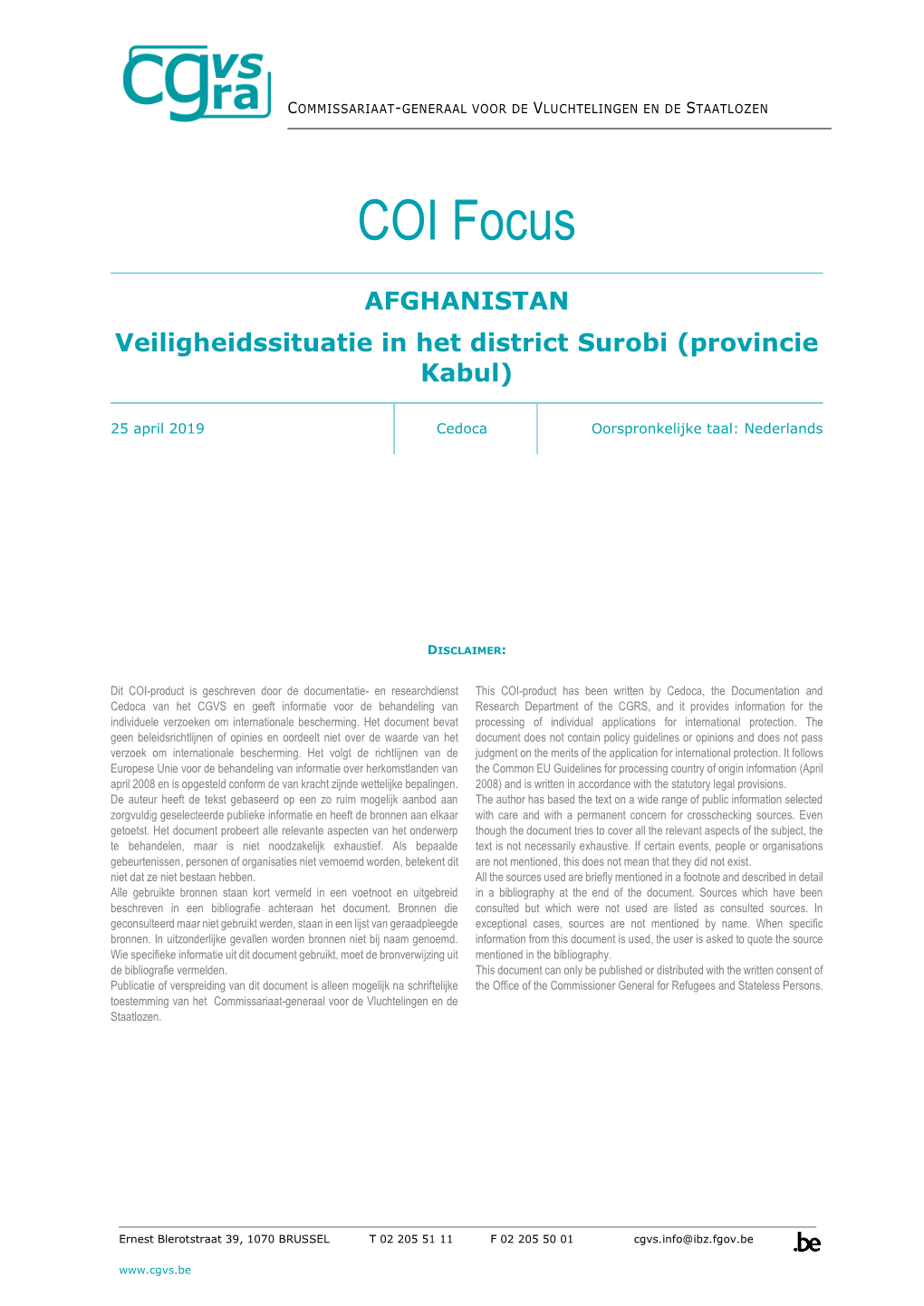 Download De COI Focus