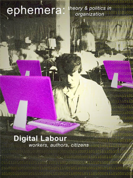 Digital Labour in the Academic Context: Challenges for Academic Staff Associations 537 Paul Jones