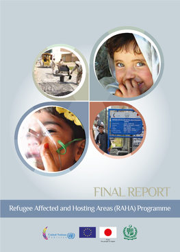 FINAL REPORT Refugee Affected and Hosting Areas (RAHA) Programme