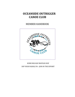 Download OOCC Member Handbook