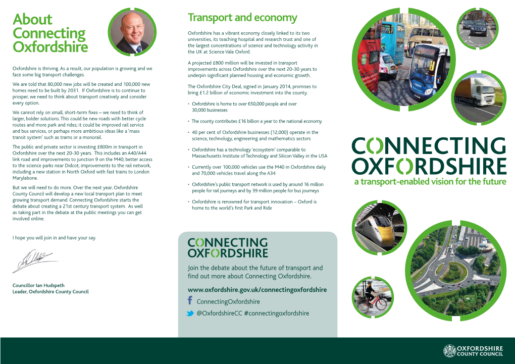 About Connecting Oxfordshire