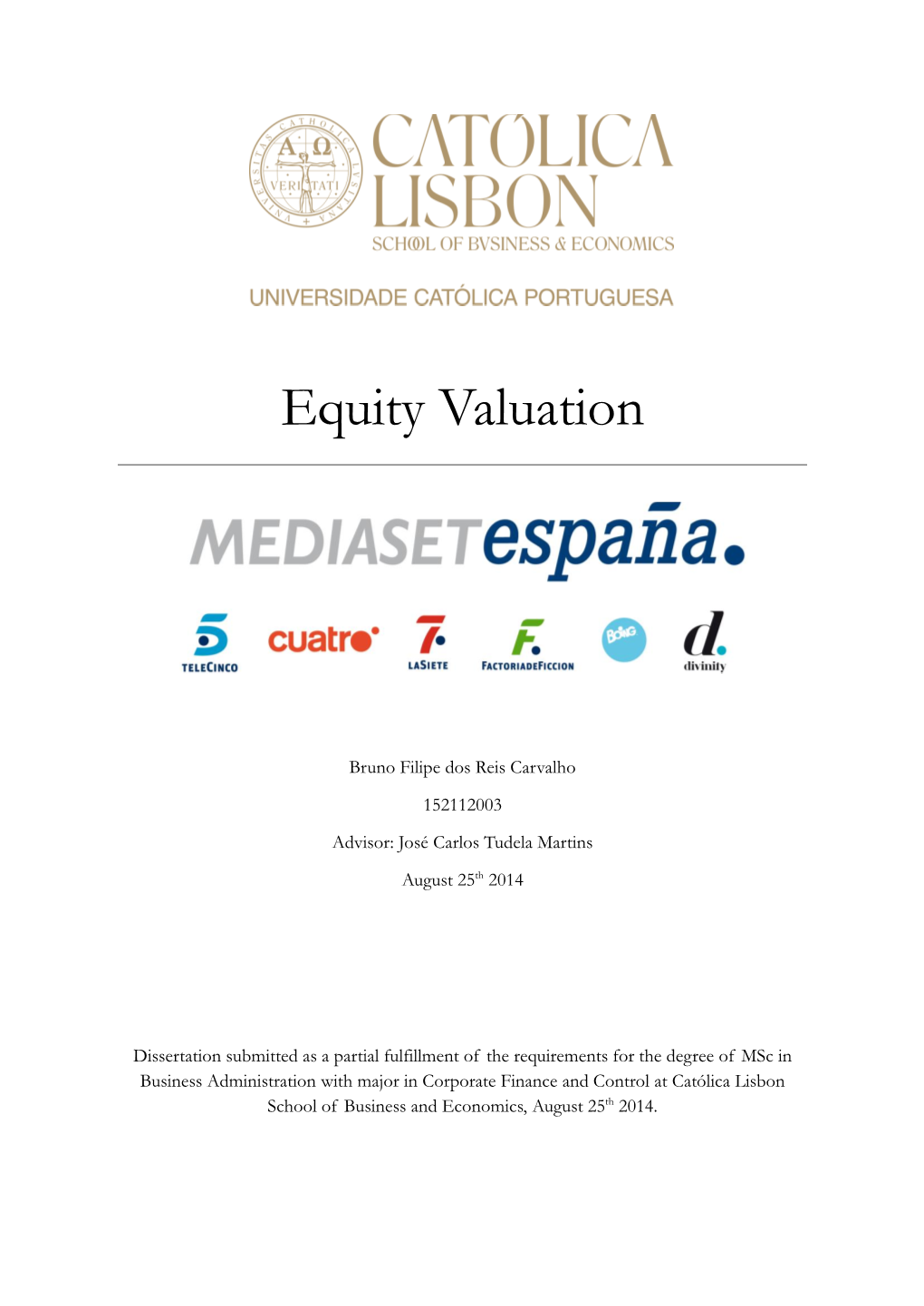 Equity Valuation